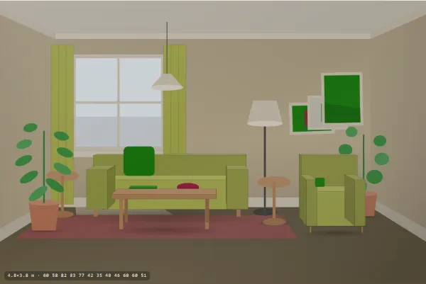 Halfway between Bauhaus and Maximalist