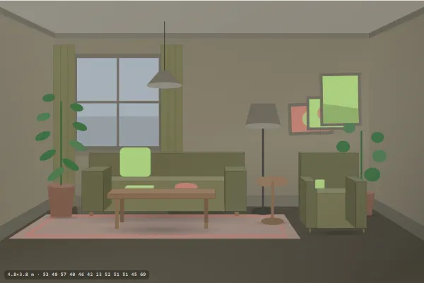 Halfway between Brutalist and Bohemian