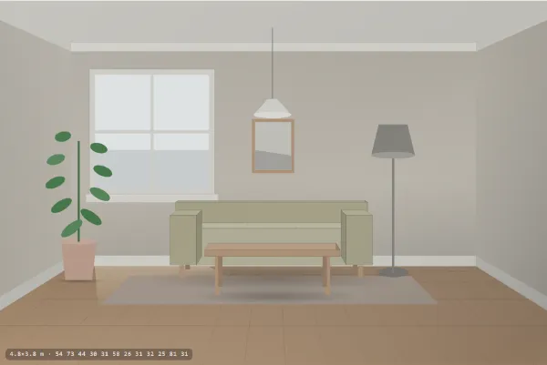 Halfway between Minimalist and Mid-century