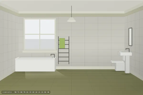 Bauhaus as a bathroom