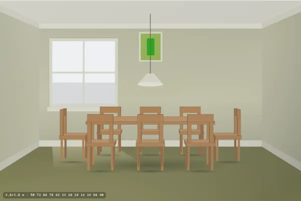 Bauhaus as a dining room