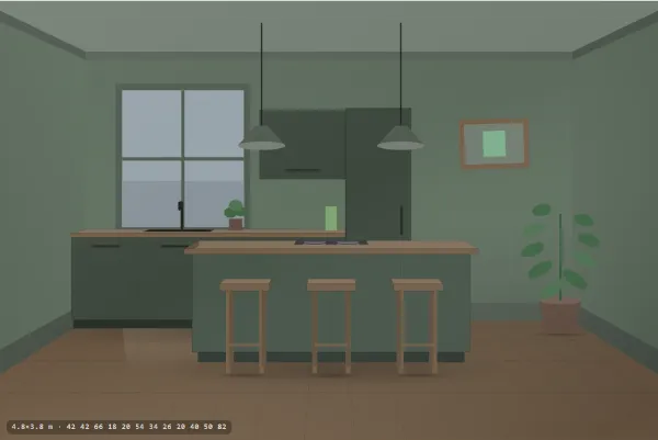 Industrial as a kitchen
