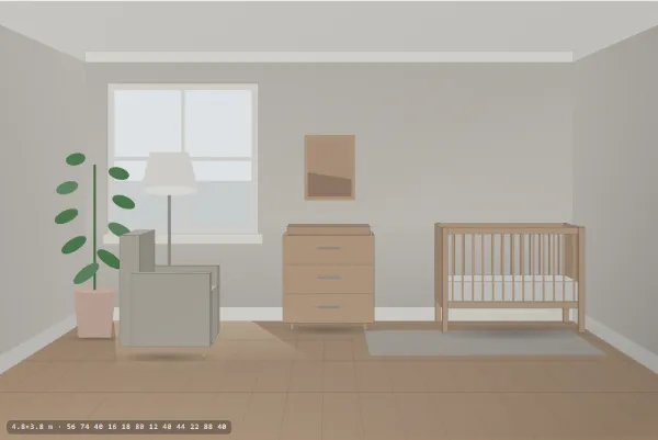 Japandi as a nursery