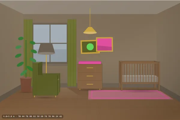Maximalist as a nursery