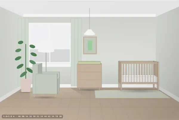 Scandinavian as a nursery