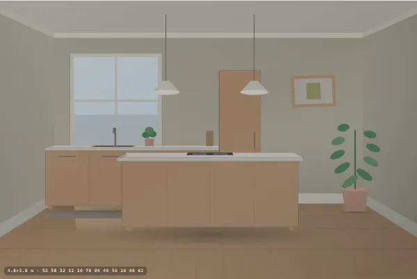 Wabi-sabi as a kitchen