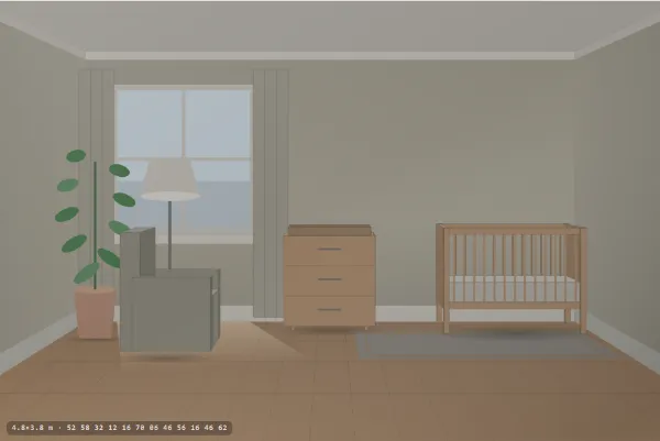 Wabi-sabi as a nursery